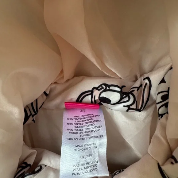 Disney Minnie Mouse Puffer Jacket - Picture 3 of 4